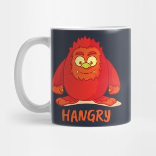 Hangry Monster | Funny Diet Tees & Weight Loss Shirts for Hungry People Mug